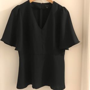 Ann Taylor Peplum Top NWOT